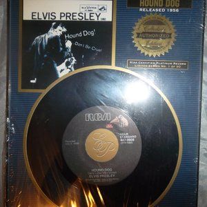 ELVIS PRESLEY-45 RPM-LIMITED #1 OF 90 COLLECTOR SERIES-CERTIFIED & SIGNED-A+